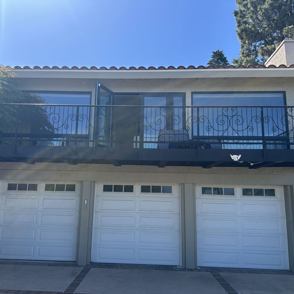 Two-story South Bay home exterior with tile roof
